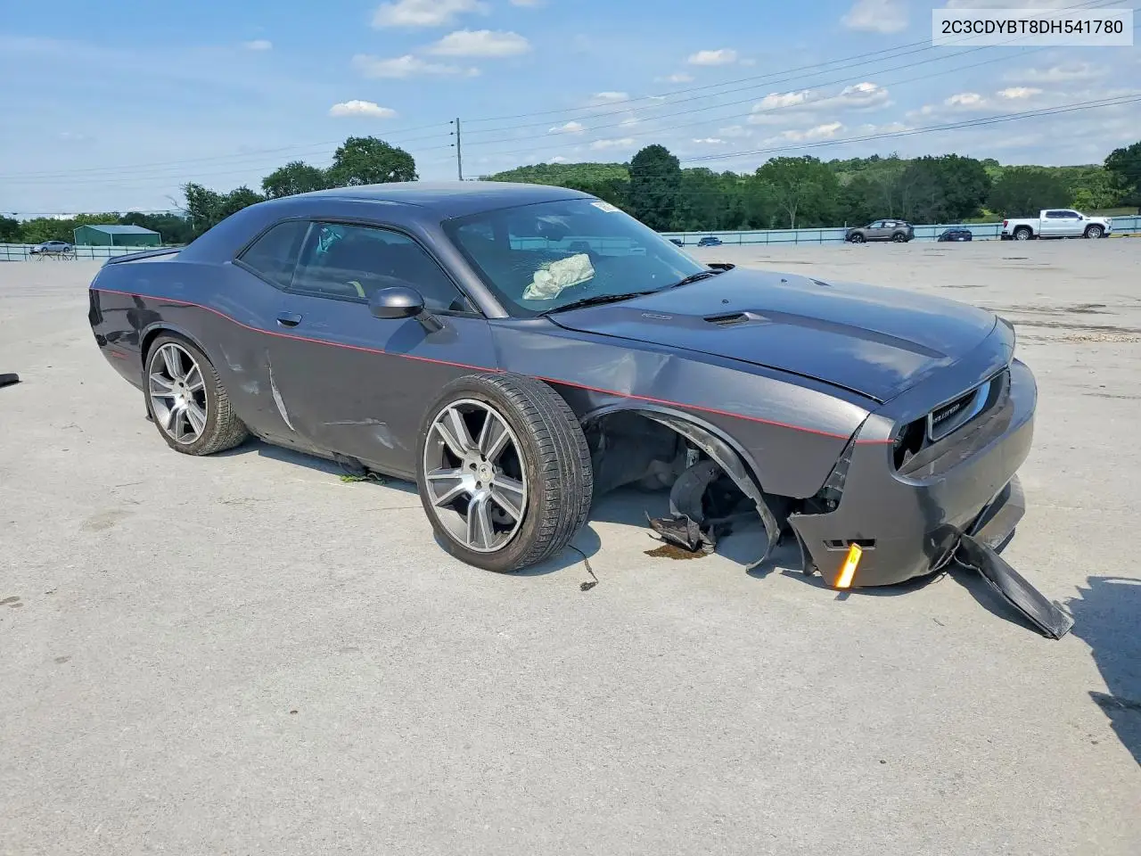 2013 Dodge Challenger R/T VIN: 2C3CDYBT8DH541780 Lot: 58607476