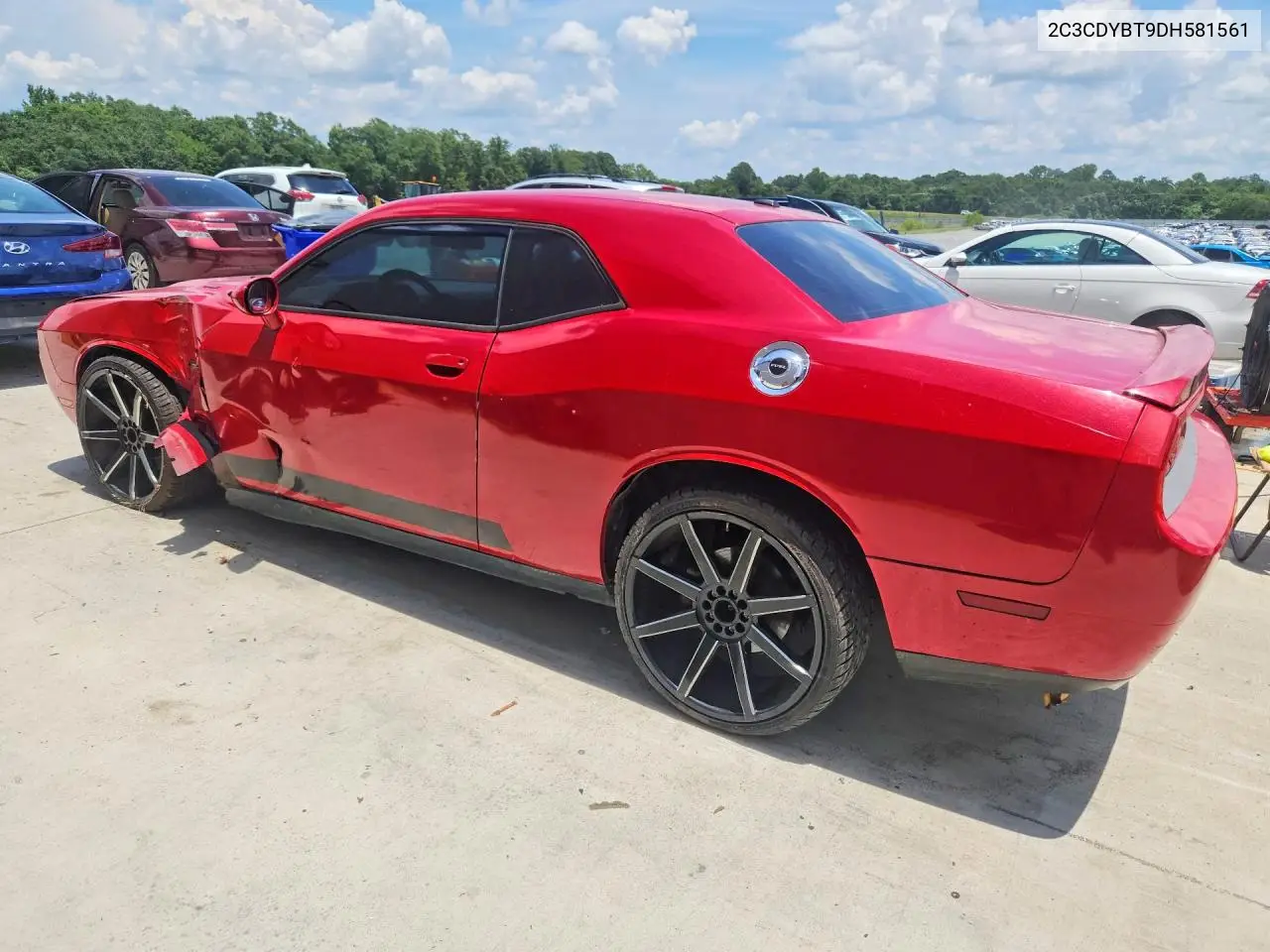 2013 Dodge Challenger R/T VIN: 2C3CDYBT9DH581561 Lot: 58780616