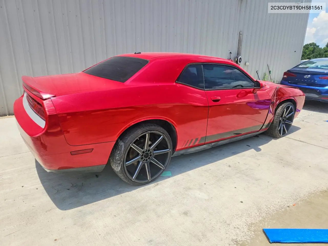 2013 Dodge Challenger R/T VIN: 2C3CDYBT9DH581561 Lot: 58780616