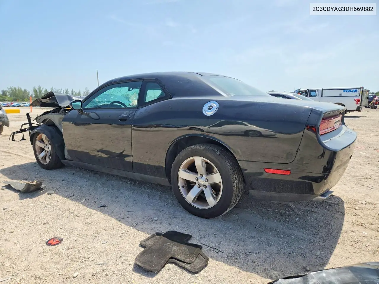2013 Dodge Challenger Sxt VIN: 2C3CDYAG3DH669882 Lot: 60585876