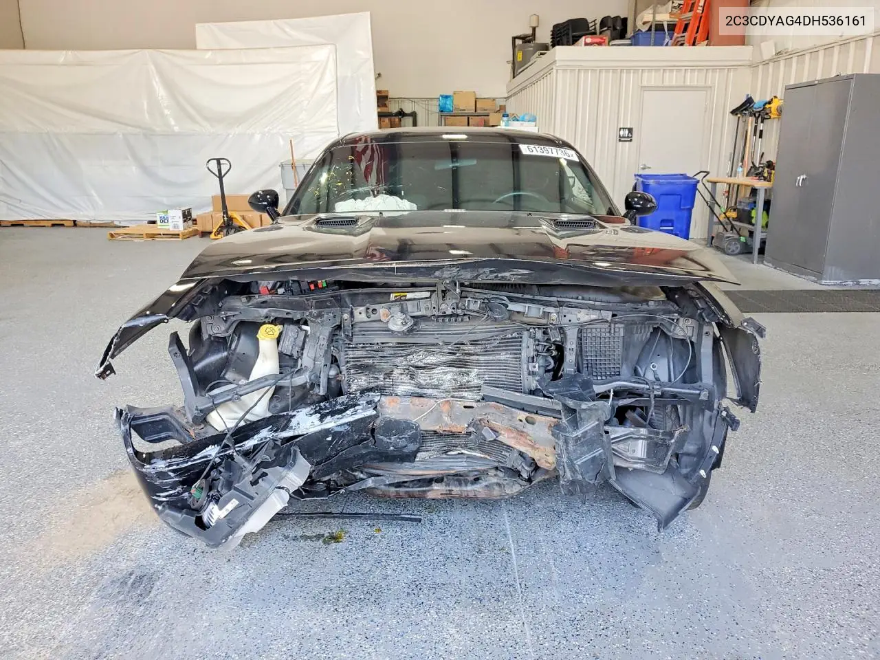 2013 Dodge Challenger Sxt VIN: 2C3CDYAG4DH536161 Lot: 61397736