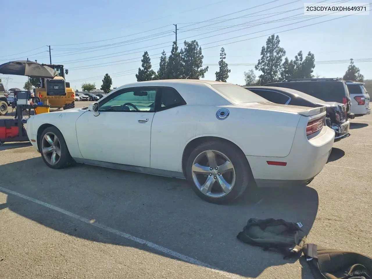 2013 Dodge Challenger Sxt VIN: 2C3CDYAGXDH649371 Lot: 61426686