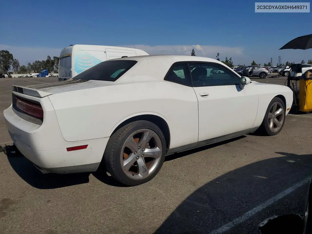 2013 Dodge Challenger Sxt VIN: 2C3CDYAGXDH649371 Lot: 61426686