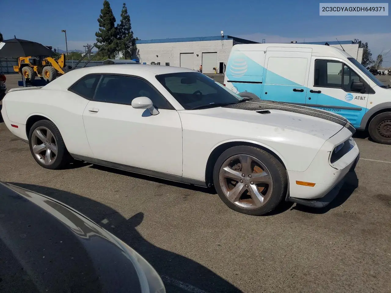2013 Dodge Challenger Sxt VIN: 2C3CDYAGXDH649371 Lot: 61426686