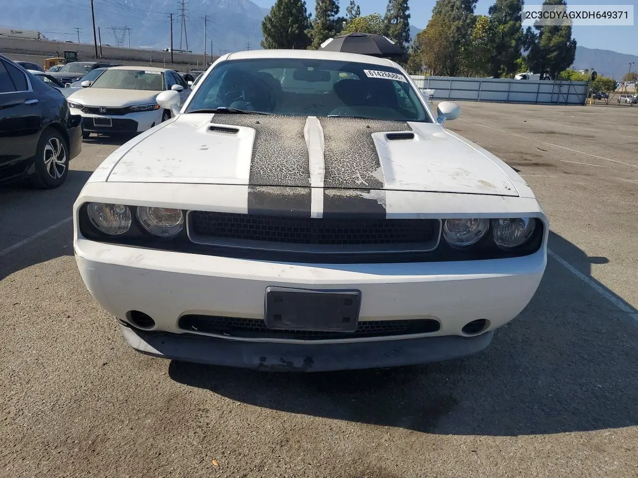 2013 Dodge Challenger Sxt VIN: 2C3CDYAGXDH649371 Lot: 61426686