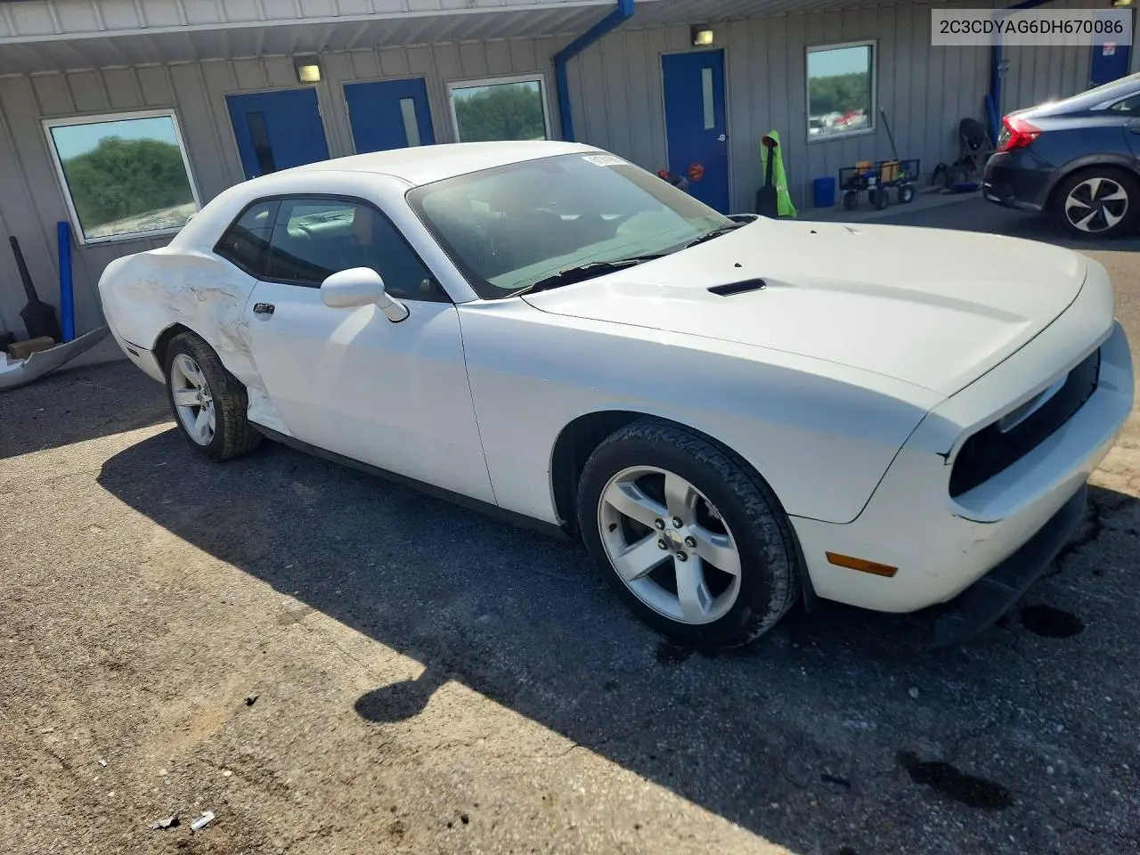 2013 Dodge Challenger Sxt VIN: 2C3CDYAG6DH670086 Lot: 61741906