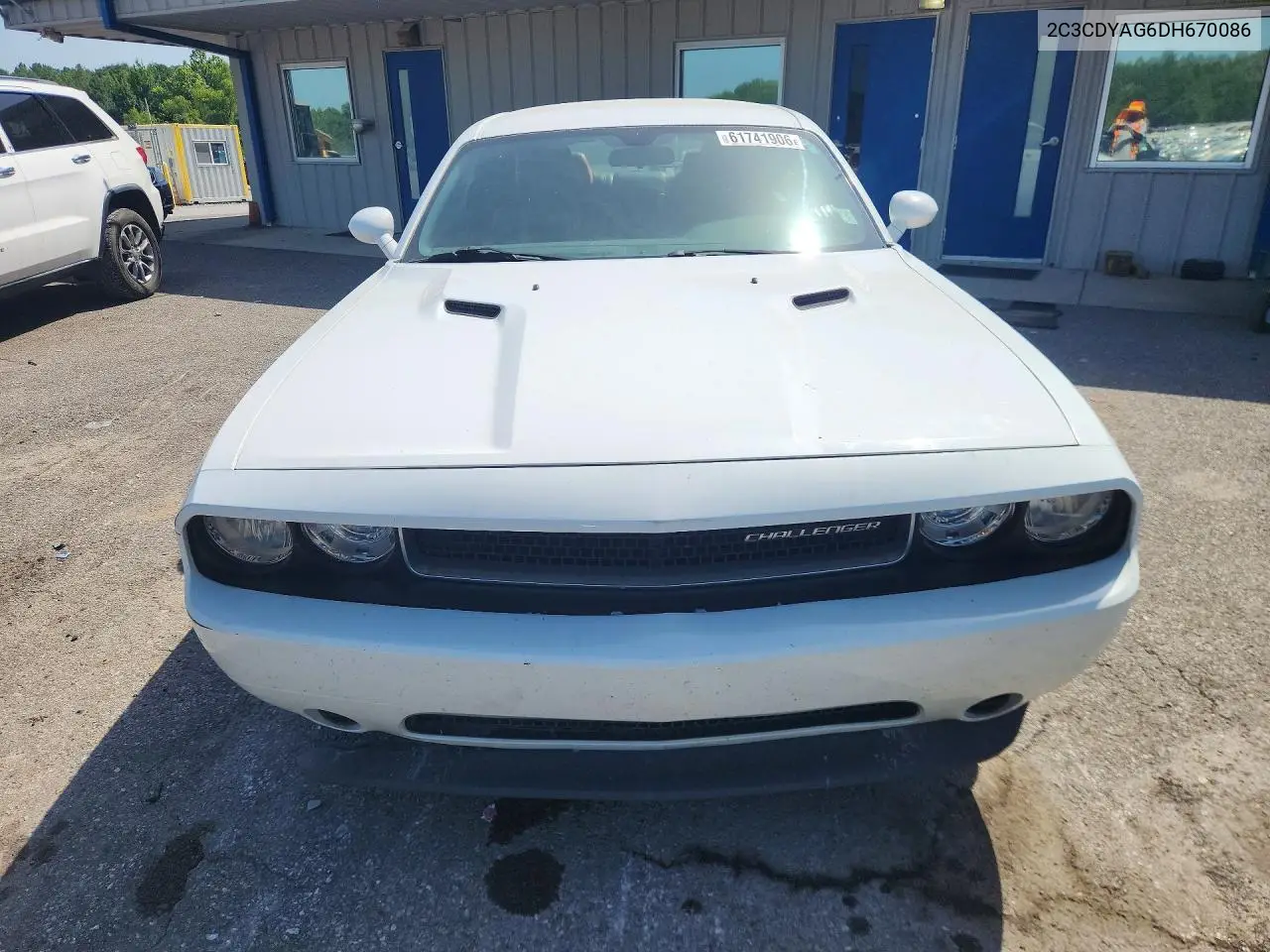 2013 Dodge Challenger Sxt VIN: 2C3CDYAG6DH670086 Lot: 61741906