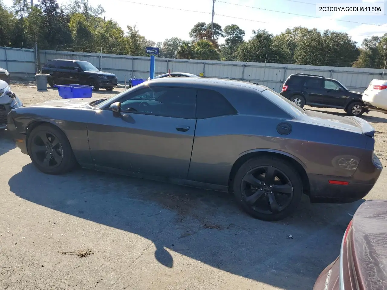 2C3CDYAG0DH641506 2013 Dodge Challenger