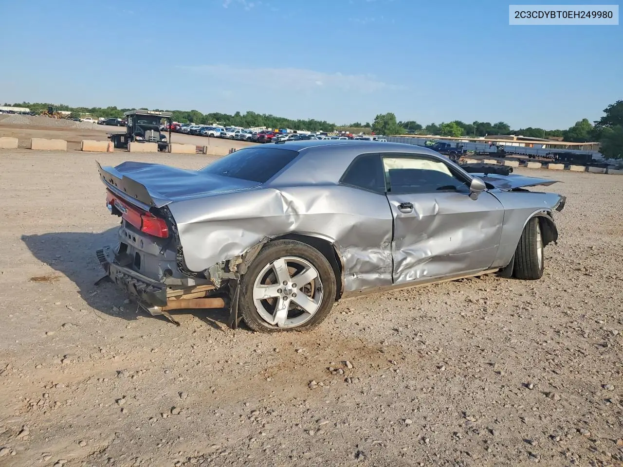 2014 Dodge Challenger R VIN: 2C3CDYBT0EH249980 Lot: 53219786