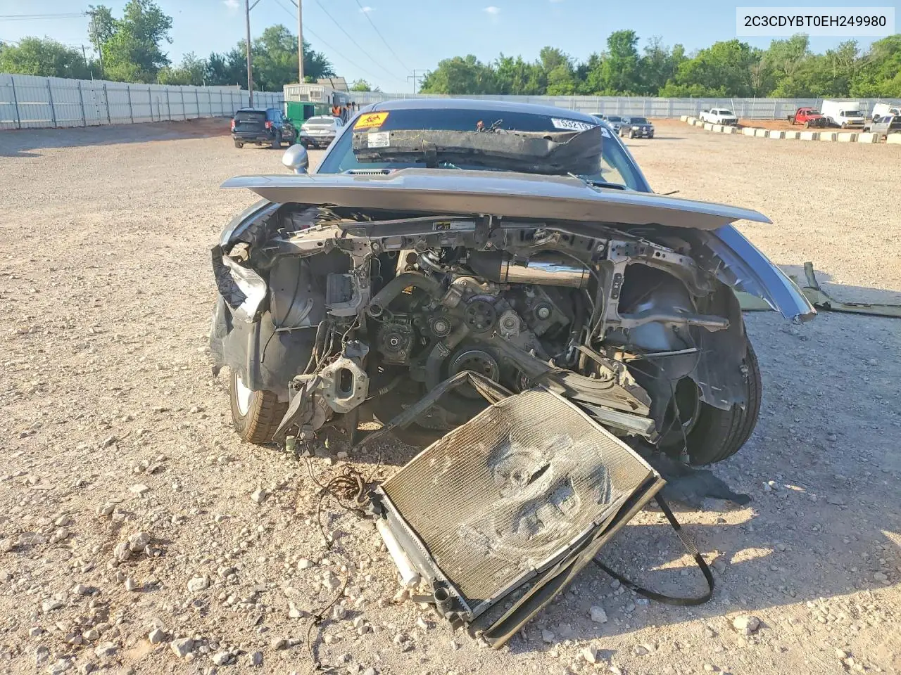 2014 Dodge Challenger R VIN: 2C3CDYBT0EH249980 Lot: 53219786