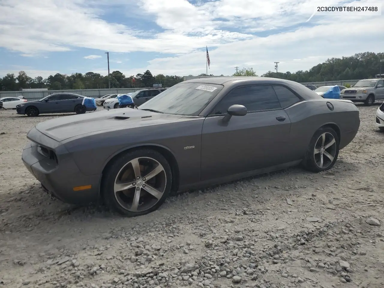 2C3CDYBT8EH247488 2014 Dodge Challenger R/T