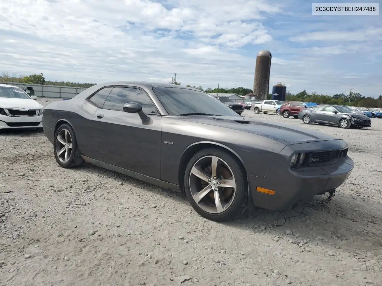 2C3CDYBT8EH247488 2014 Dodge Challenger R/T