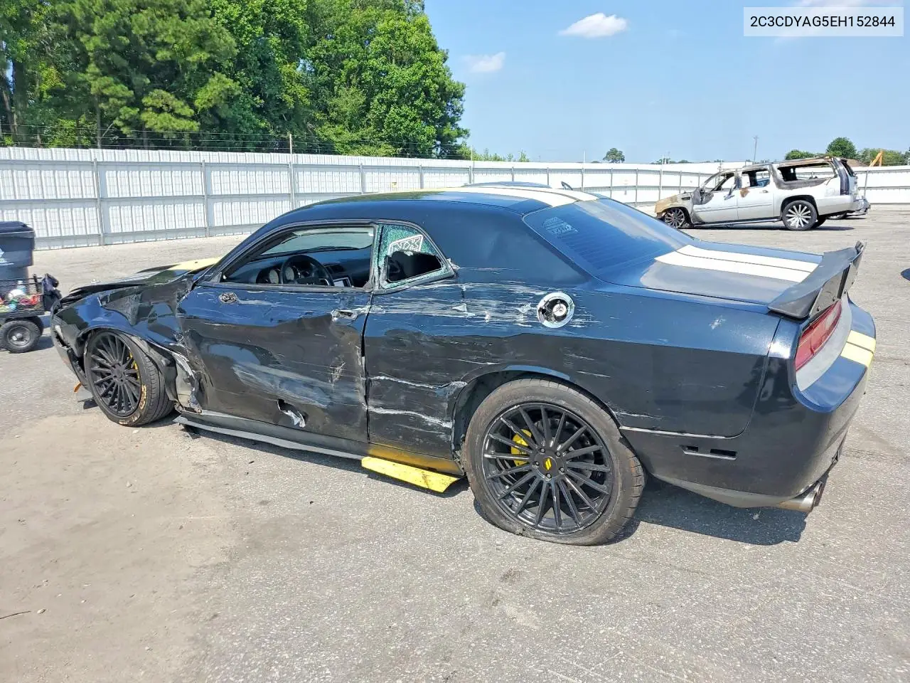 2014 Dodge Challenger Sxt VIN: 2C3CDYAG5EH152844 Lot: 59590866