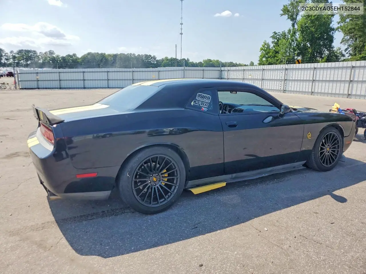 2014 Dodge Challenger Sxt VIN: 2C3CDYAG5EH152844 Lot: 59590866