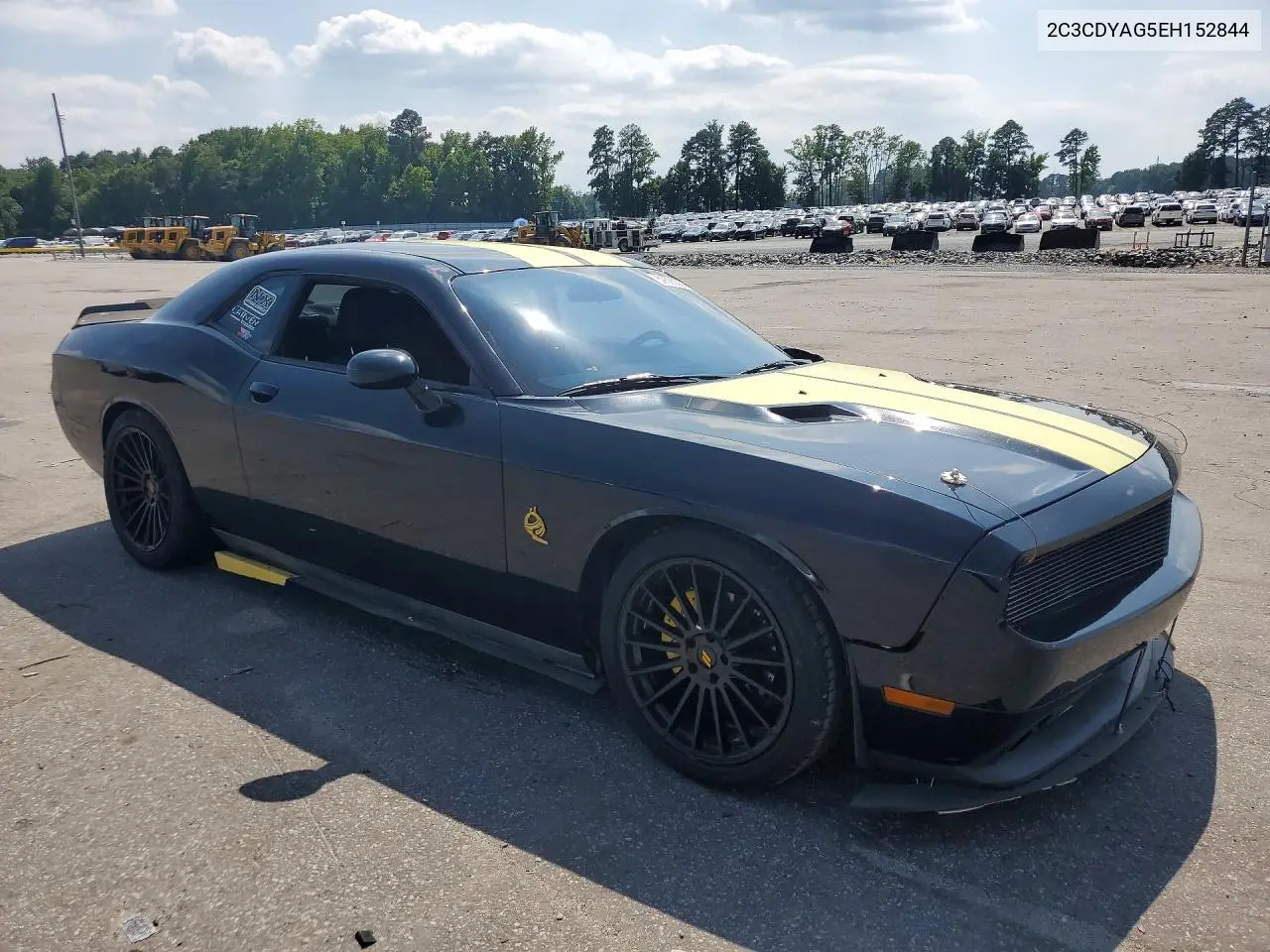 2014 Dodge Challenger Sxt VIN: 2C3CDYAG5EH152844 Lot: 59590866
