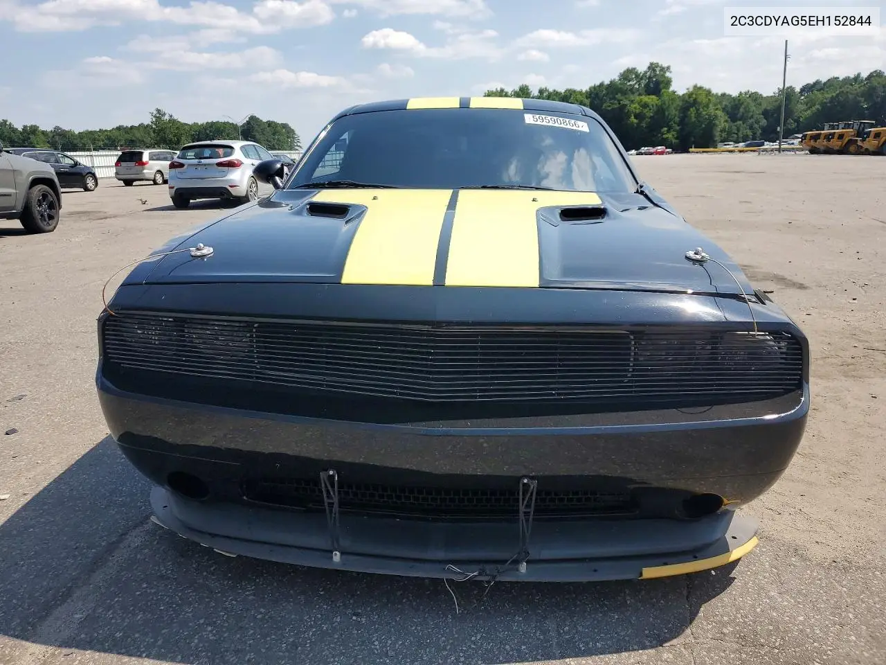 2014 Dodge Challenger Sxt VIN: 2C3CDYAG5EH152844 Lot: 59590866