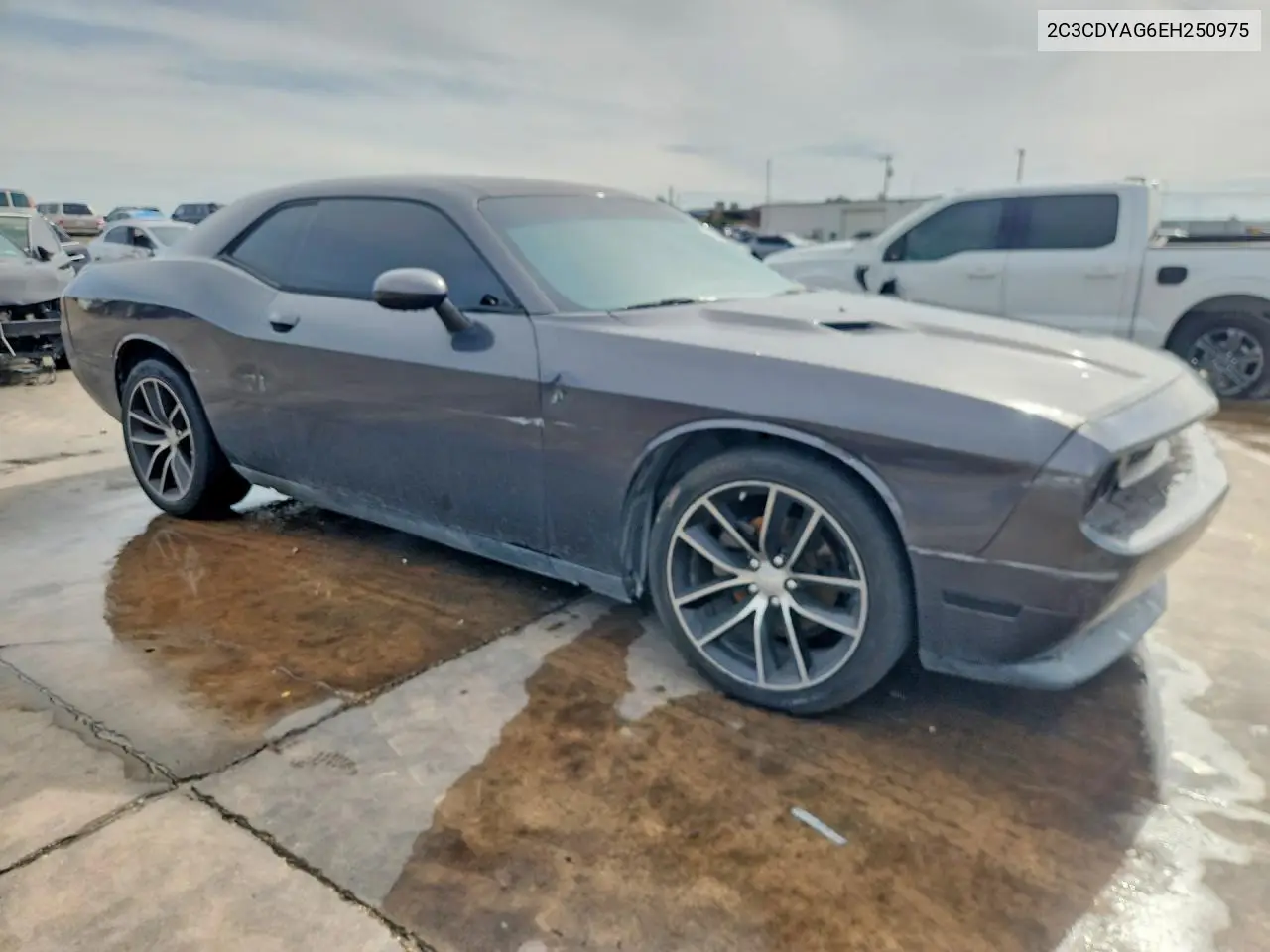 2014 Dodge Challenger Sxt VIN: 2C3CDYAG6EH250975 Lot: 61320636