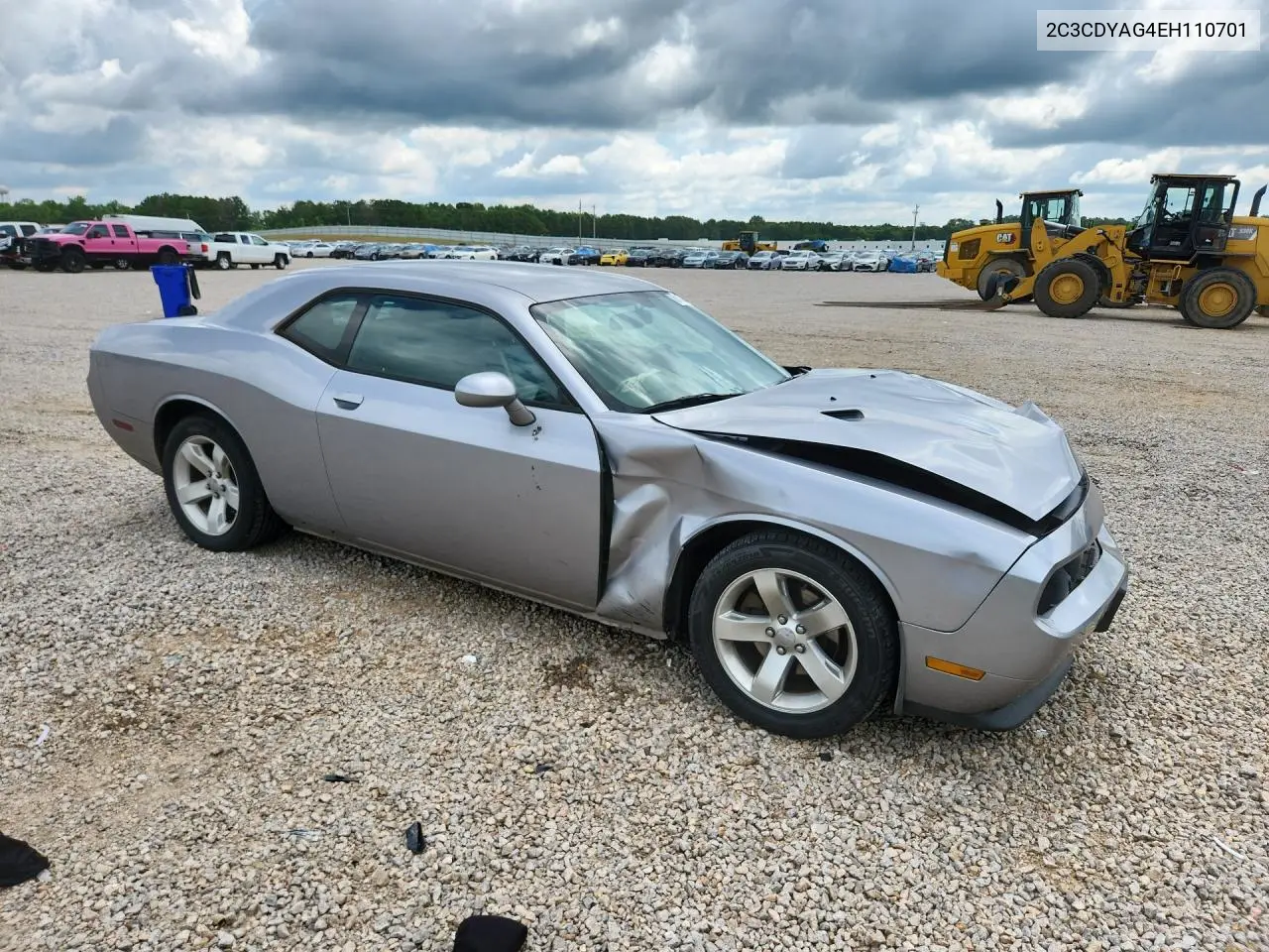 2014 Dodge Challenger Sxt VIN: 2C3CDYAG4EH110701 Lot: 61486346
