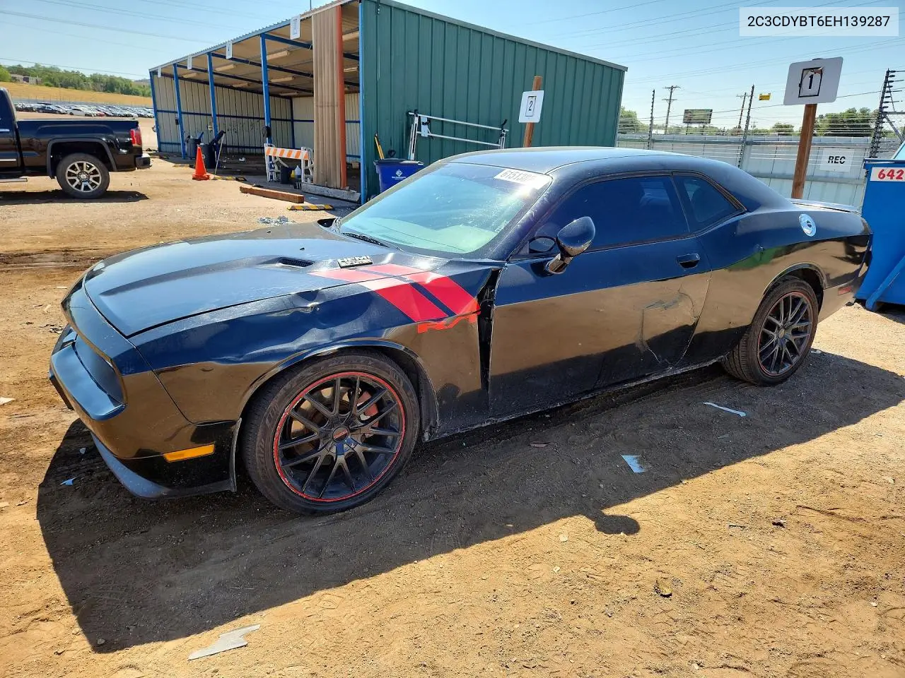 2014 Dodge Challenger R/T VIN: 2C3CDYBT6EH139287 Lot: 61513826