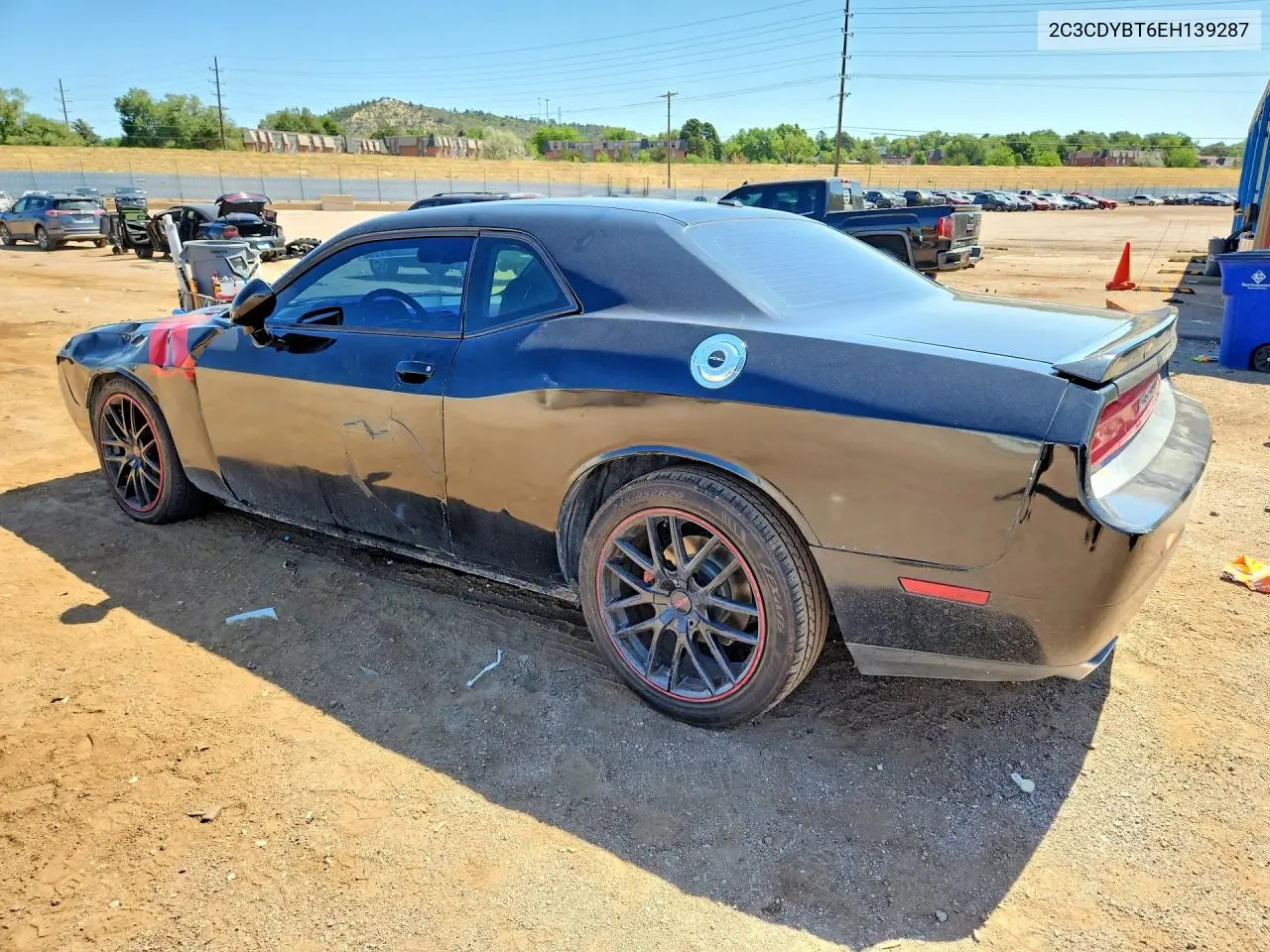 2014 Dodge Challenger R/T VIN: 2C3CDYBT6EH139287 Lot: 61513826