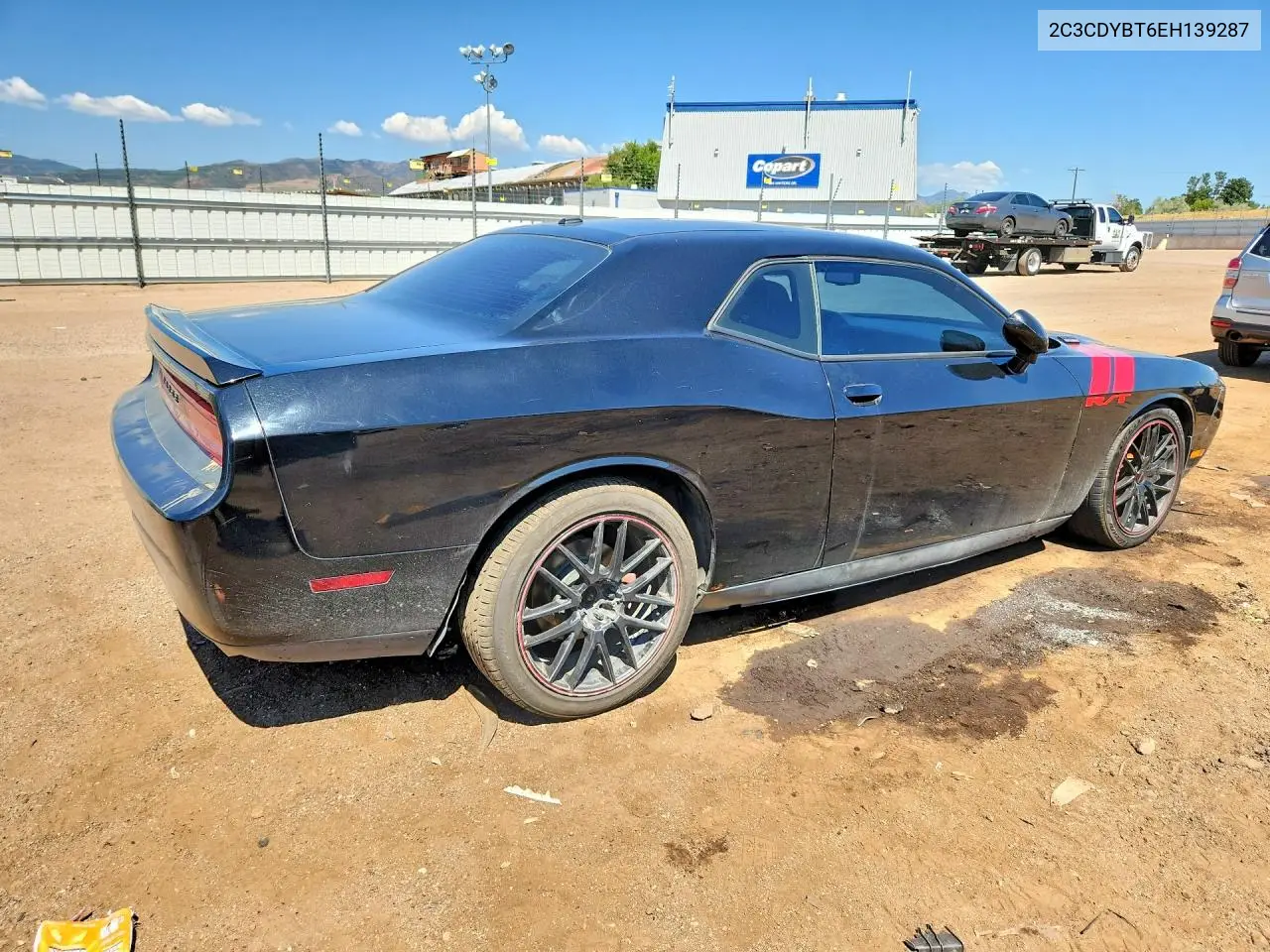 2014 Dodge Challenger R/T VIN: 2C3CDYBT6EH139287 Lot: 61513826