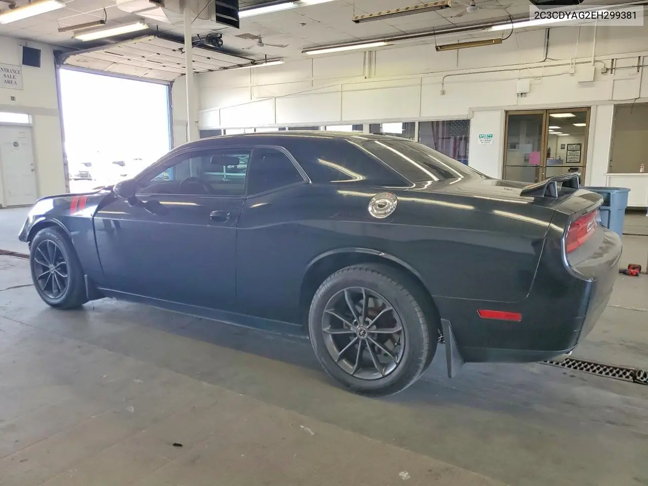 2014 Dodge Challenger Sxt VIN: 2C3CDYAG2EH299381 Lot: 61560136