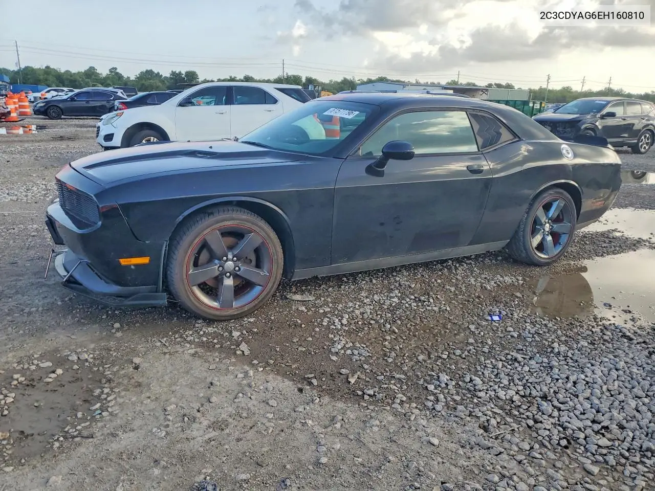 2014 Dodge Challenger Sxt VIN: 2C3CDYAG6EH160810 Lot: 61577796