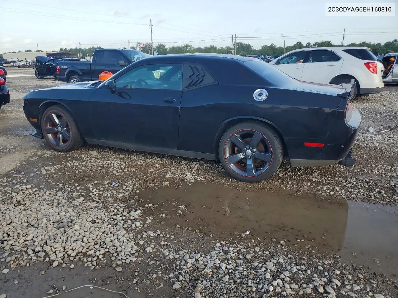 2014 Dodge Challenger Sxt VIN: 2C3CDYAG6EH160810 Lot: 61577796