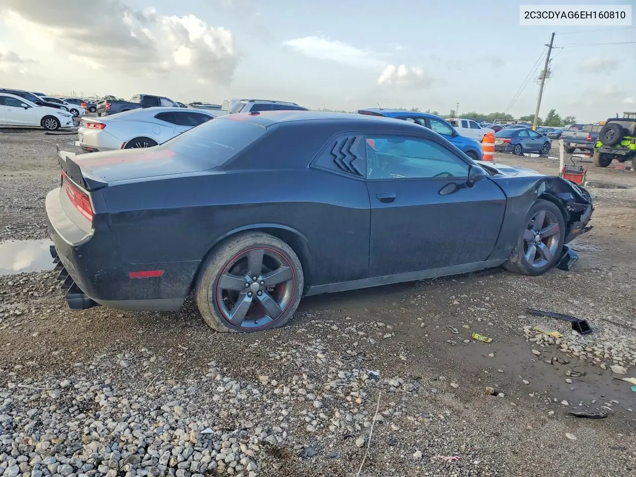 2014 Dodge Challenger Sxt VIN: 2C3CDYAG6EH160810 Lot: 61577796