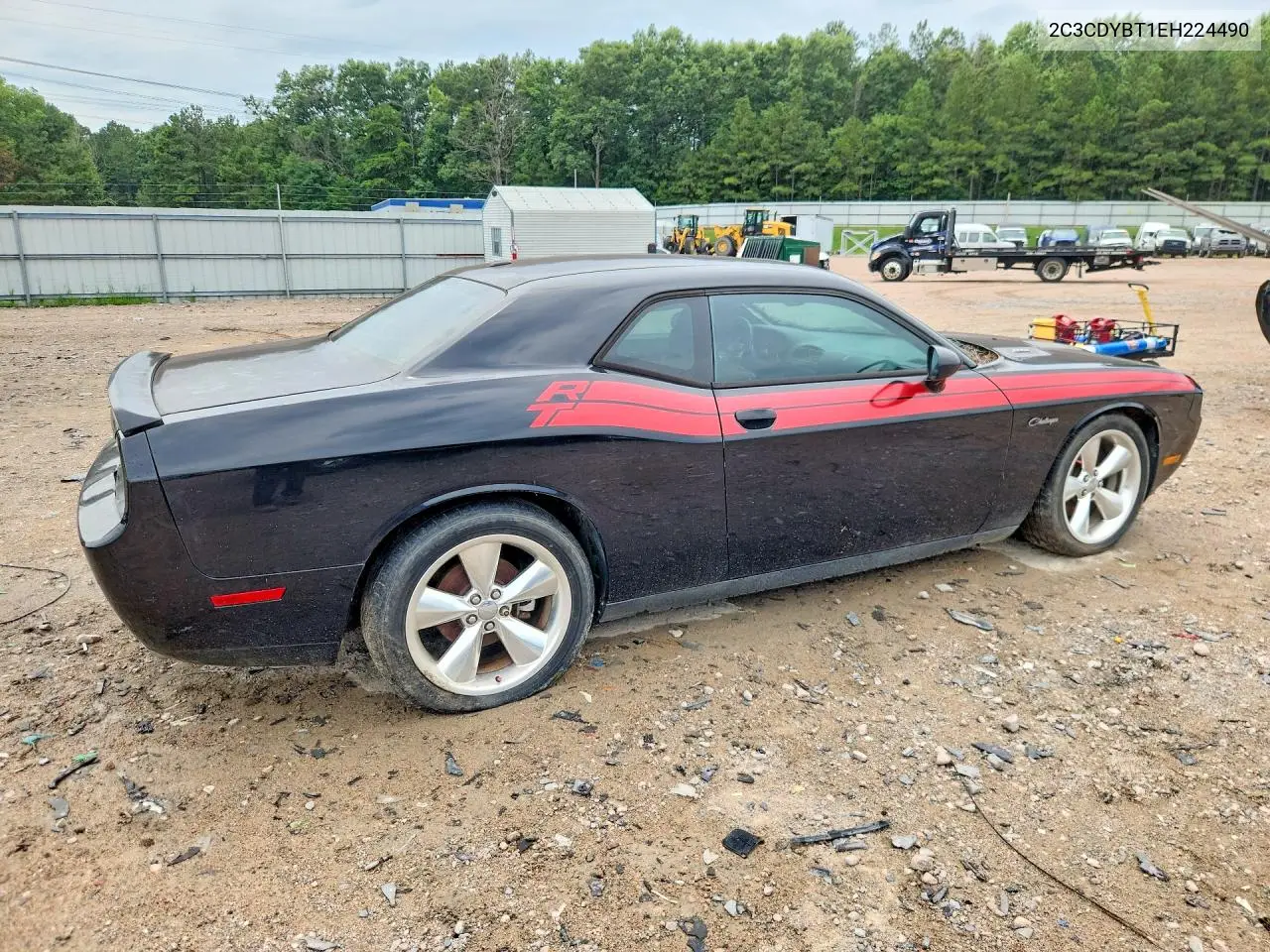 2014 Dodge Challenger R/T VIN: 2C3CDYBT1EH224490 Lot: 61598056