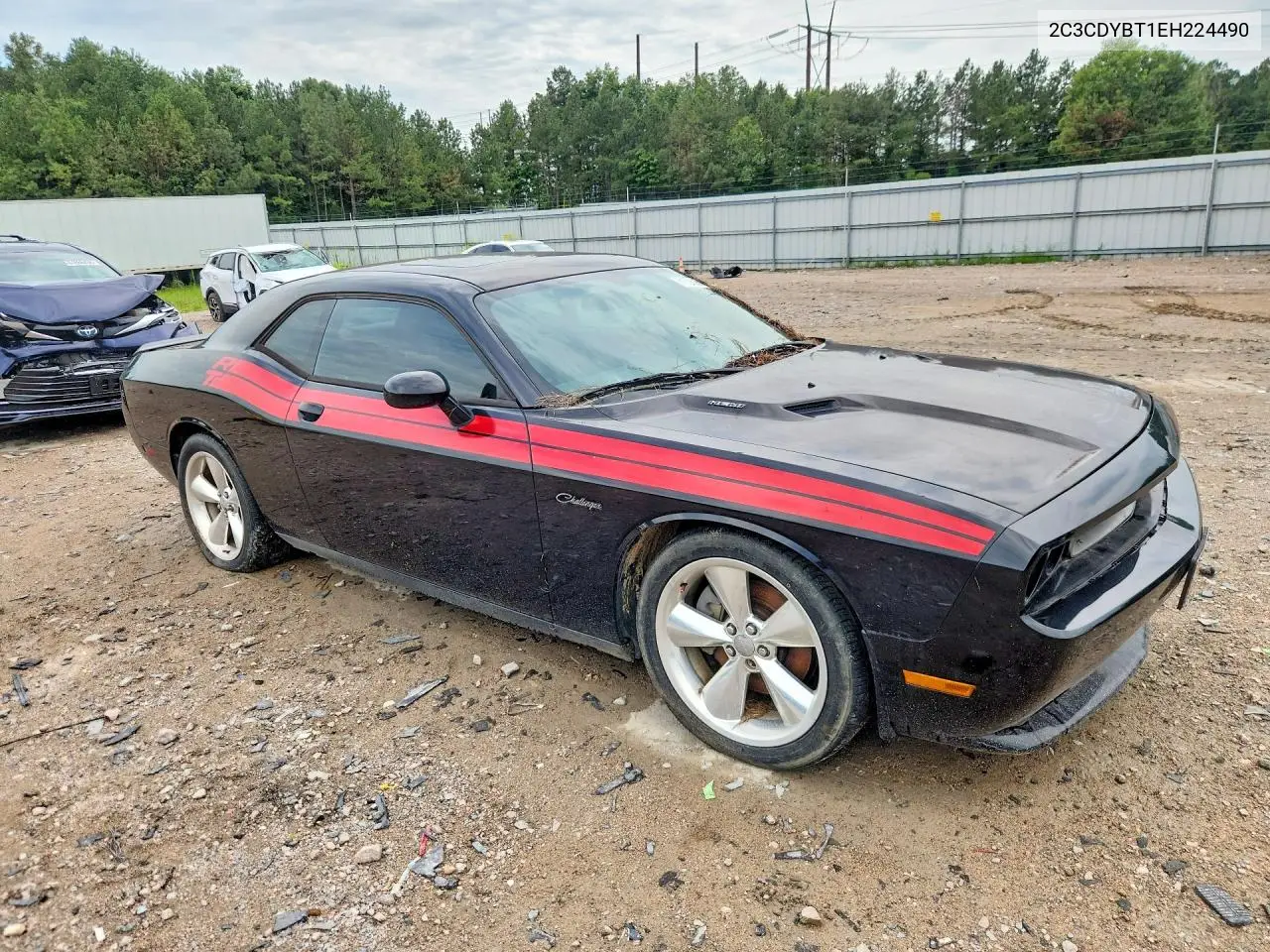 2014 Dodge Challenger R/T VIN: 2C3CDYBT1EH224490 Lot: 61598056
