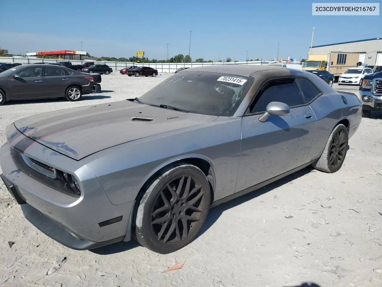 2C3CDYBT0EH216767 2014 Dodge Challenger R/T