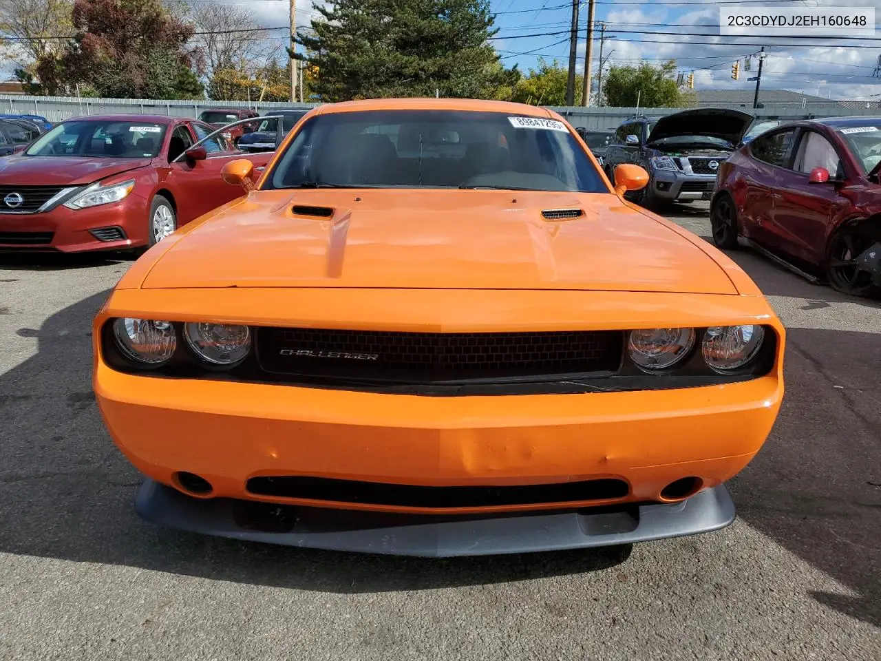 2C3CDYDJ2EH160648 2014 Dodge Challenger Srt8 Core