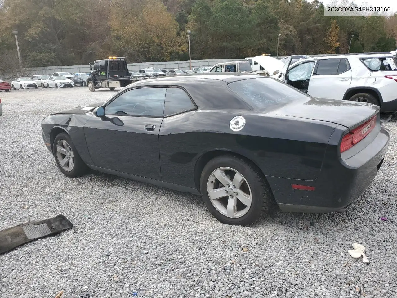 2C3CDYAG4EH313166 2014 Dodge Challenger Sxt