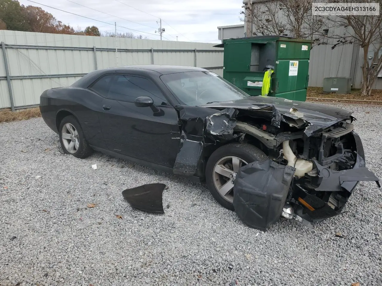 2C3CDYAG4EH313166 2014 Dodge Challenger Sxt