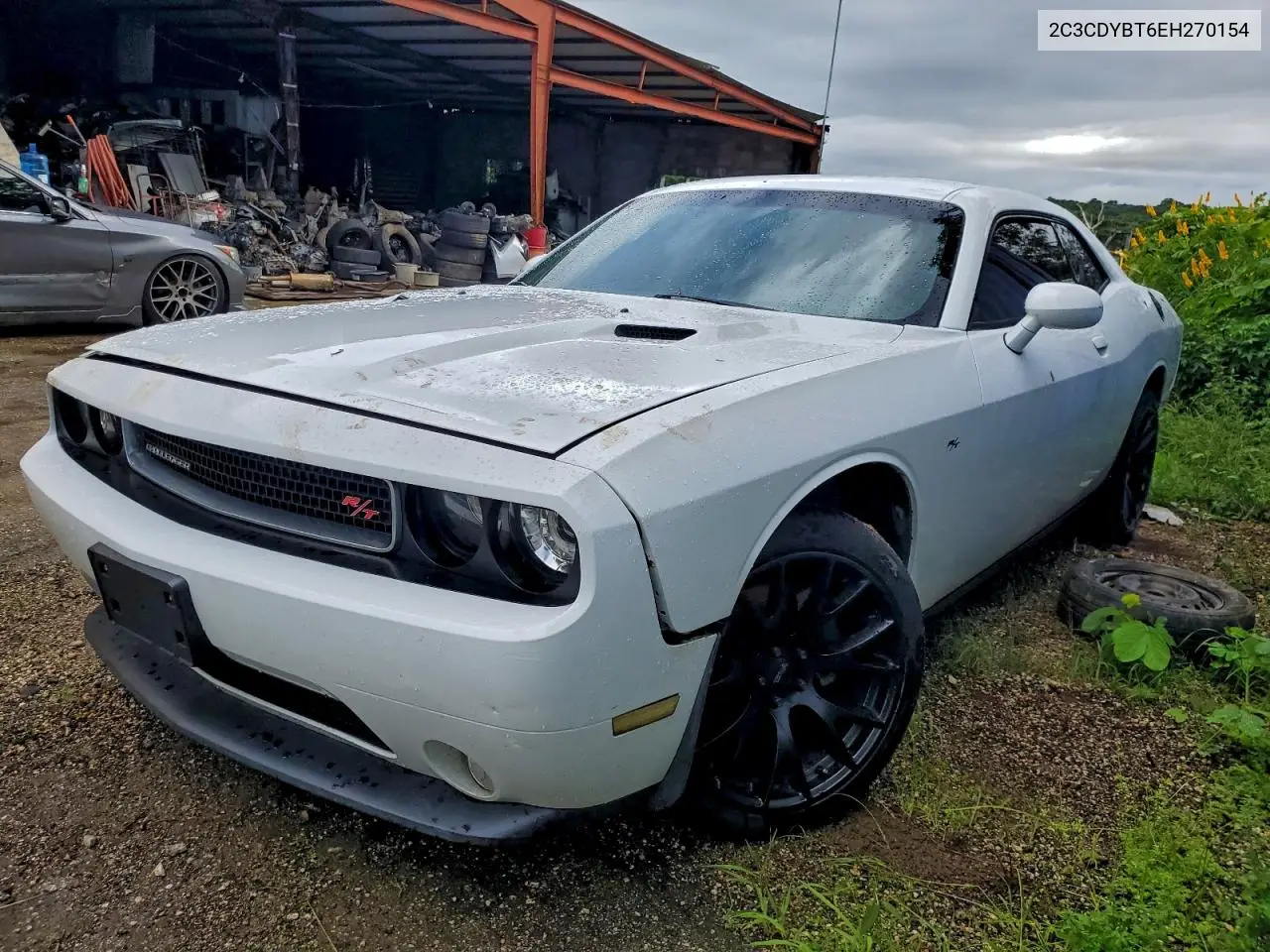 2C3CDYBT6EH270154 2014 Dodge Challenger R/T