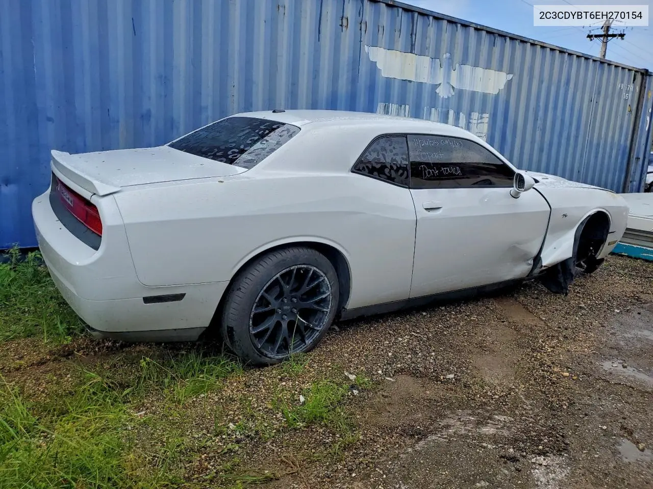 2C3CDYBT6EH270154 2014 Dodge Challenger R/T