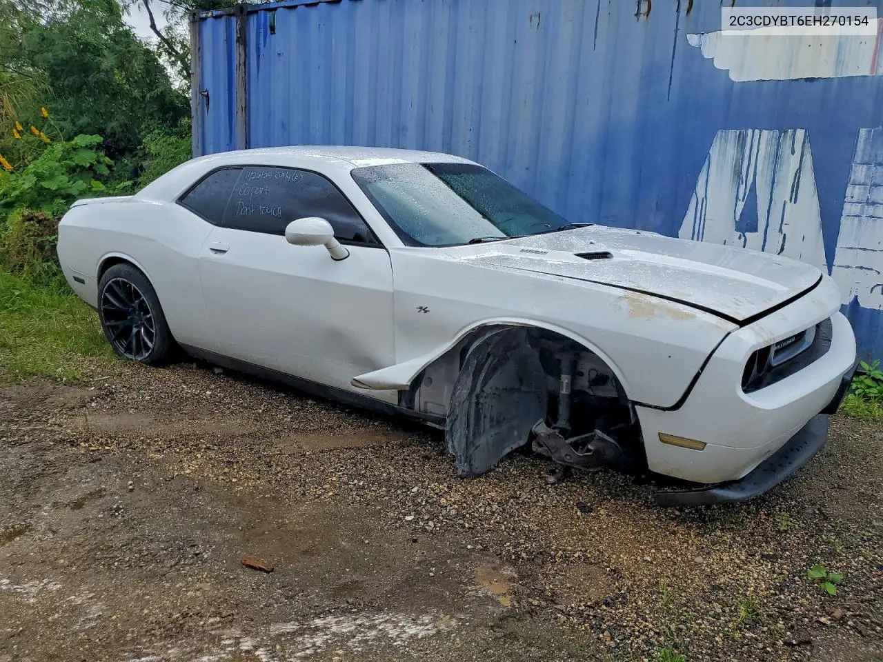 2C3CDYBT6EH270154 2014 Dodge Challenger R/T