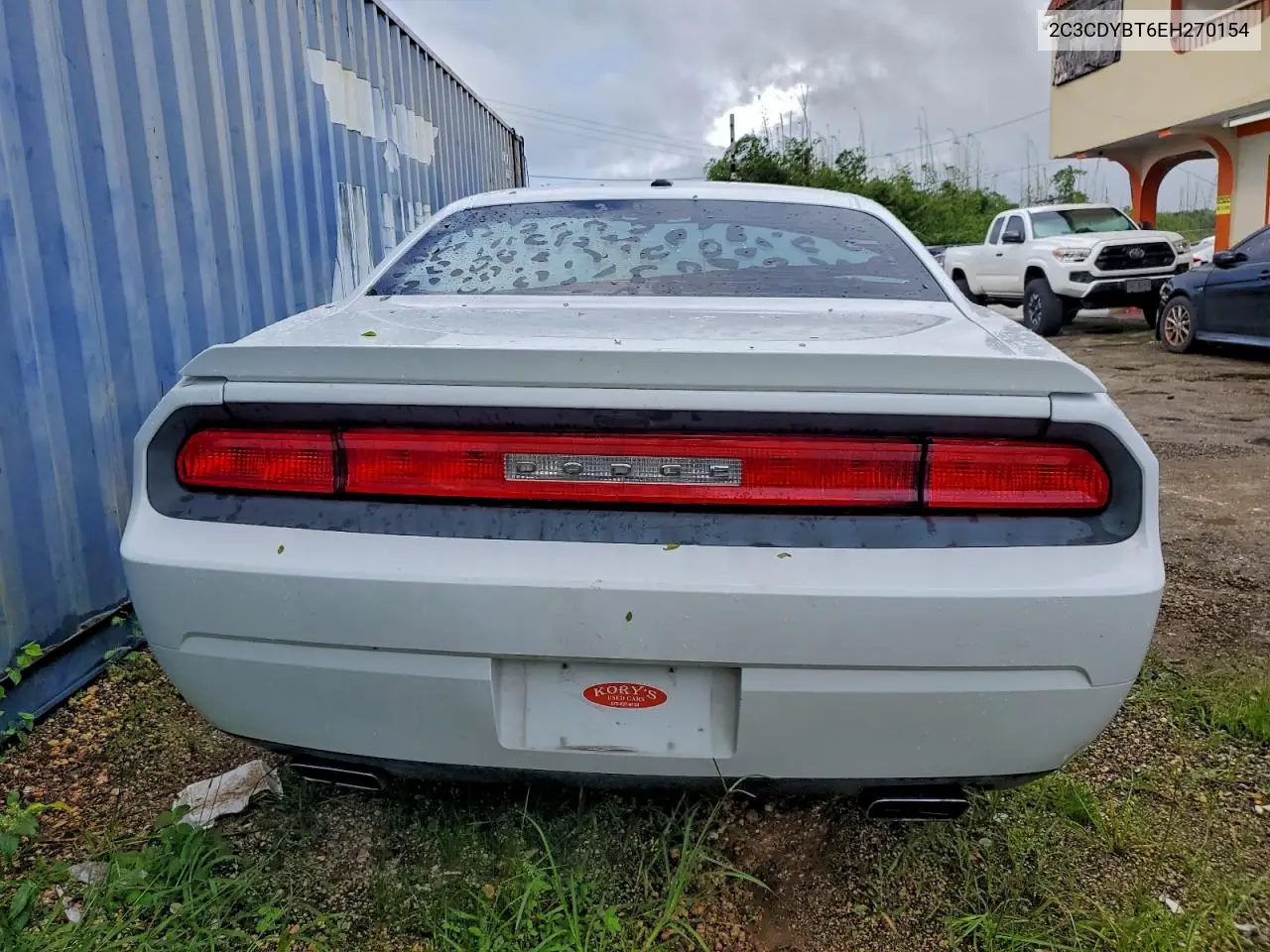 2C3CDYBT6EH270154 2014 Dodge Challenger R/T