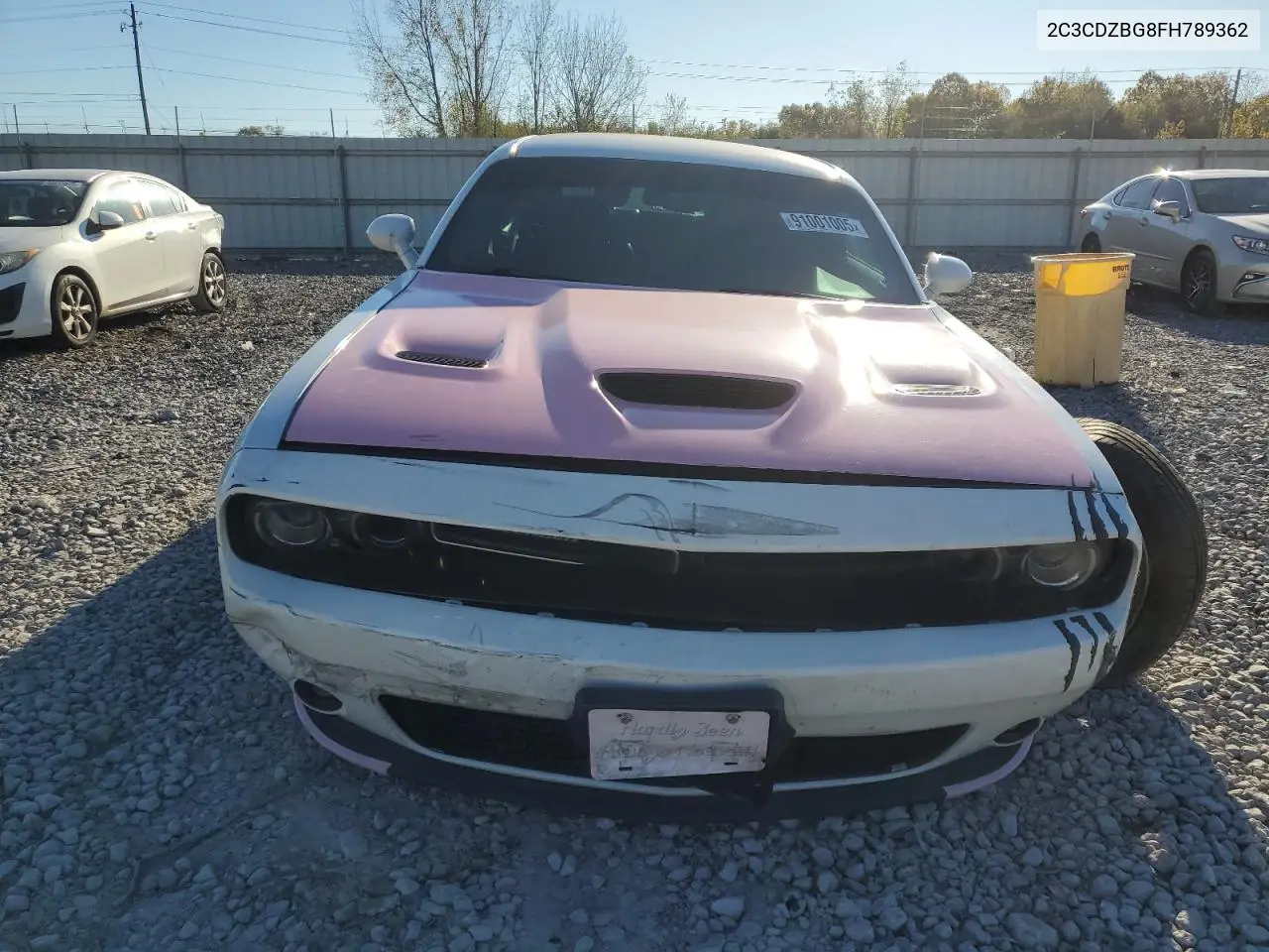 2C3CDZBG8FH789362 2015 Dodge Challenger Sxt Plus