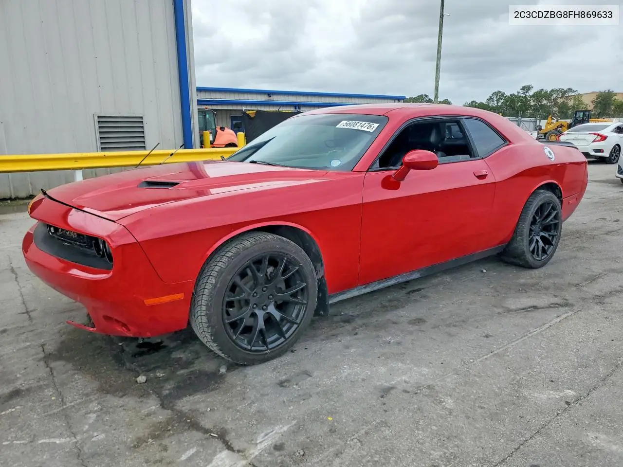 2015 Dodge Challenger Sxt Plus VIN: 2C3CDZBG8FH869633 Lot: 56081476