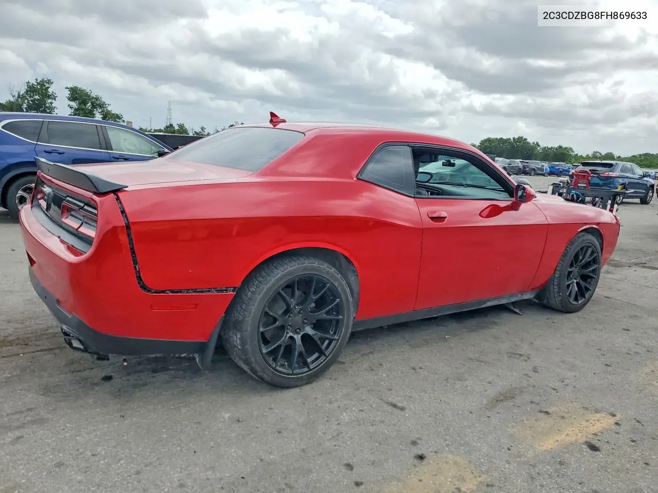 2015 Dodge Challenger Sxt Plus VIN: 2C3CDZBG8FH869633 Lot: 56081476
