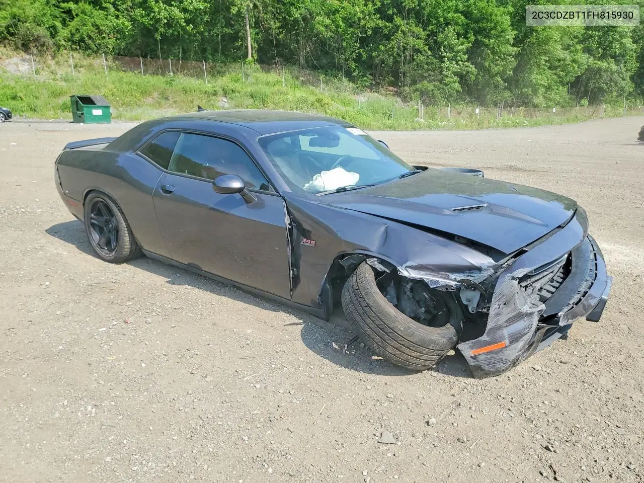 2015 Dodge Challenger Sxt Plus VIN: 2C3CDZBT1FH815930 Lot: 56718866