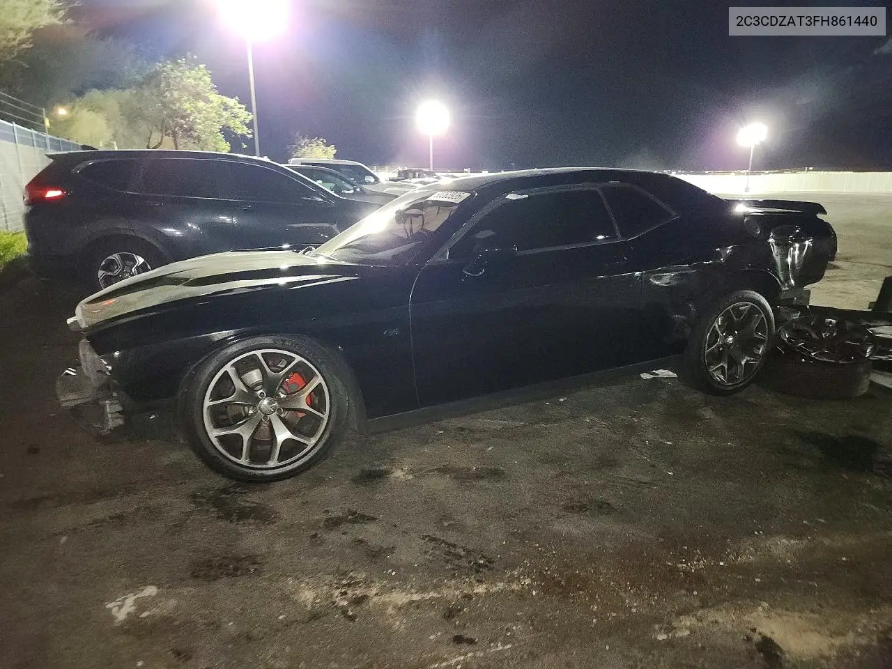 2015 Dodge Challenger Sxt VIN: 2C3CDZAT3FH861440 Lot: 60263926