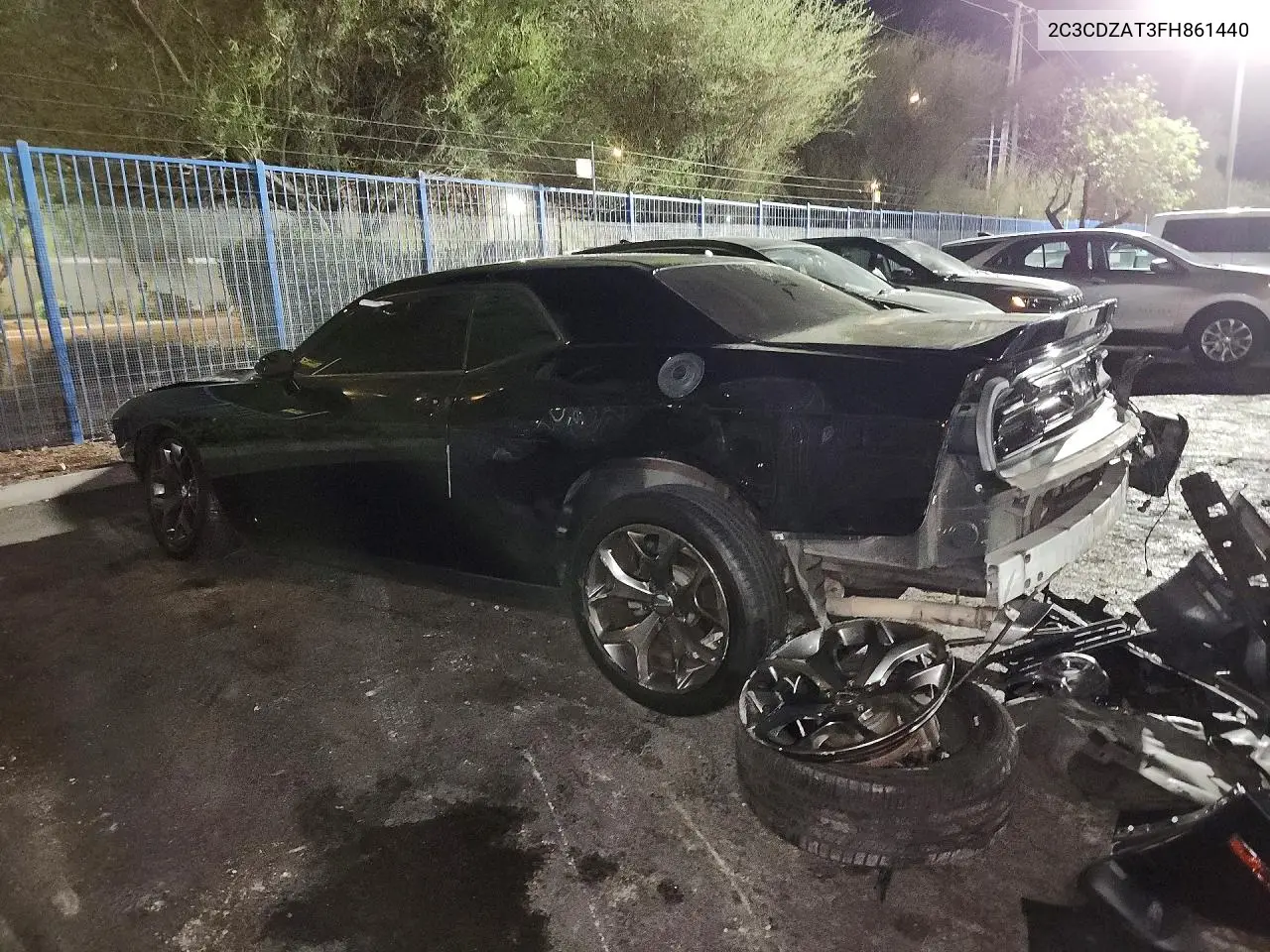 2015 Dodge Challenger Sxt VIN: 2C3CDZAT3FH861440 Lot: 60263926