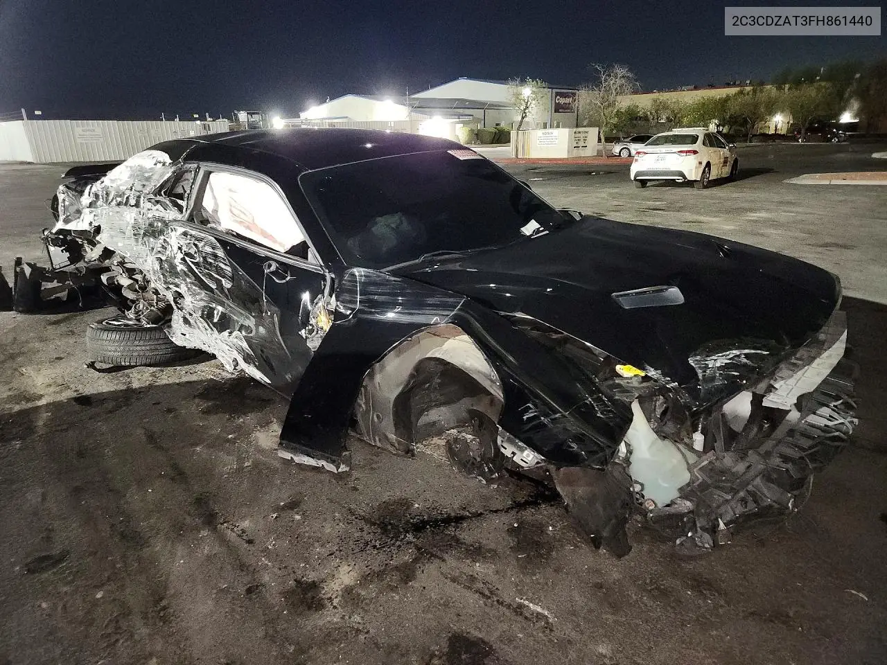 2015 Dodge Challenger Sxt VIN: 2C3CDZAT3FH861440 Lot: 60263926