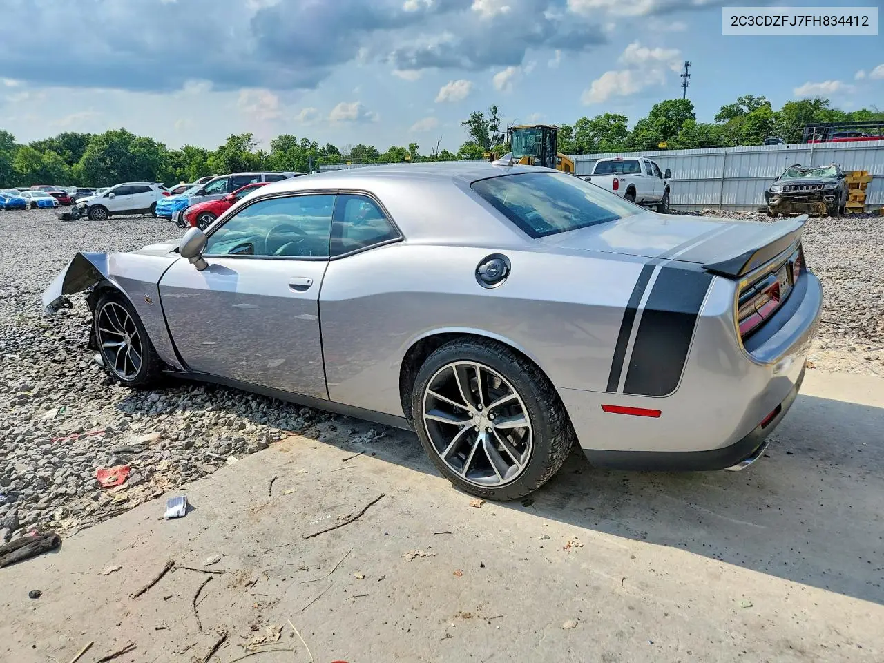2015 Dodge Challenger R/T Scat Pack VIN: 2C3CDZFJ7FH834412 Lot: 60830096