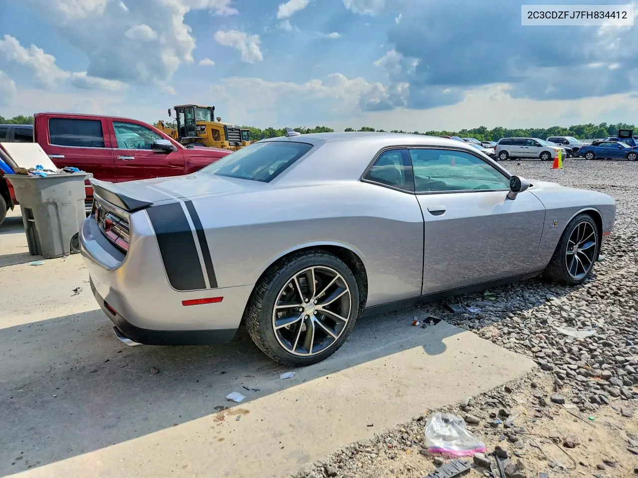 2015 Dodge Challenger R/T Scat Pack VIN: 2C3CDZFJ7FH834412 Lot: 60830096