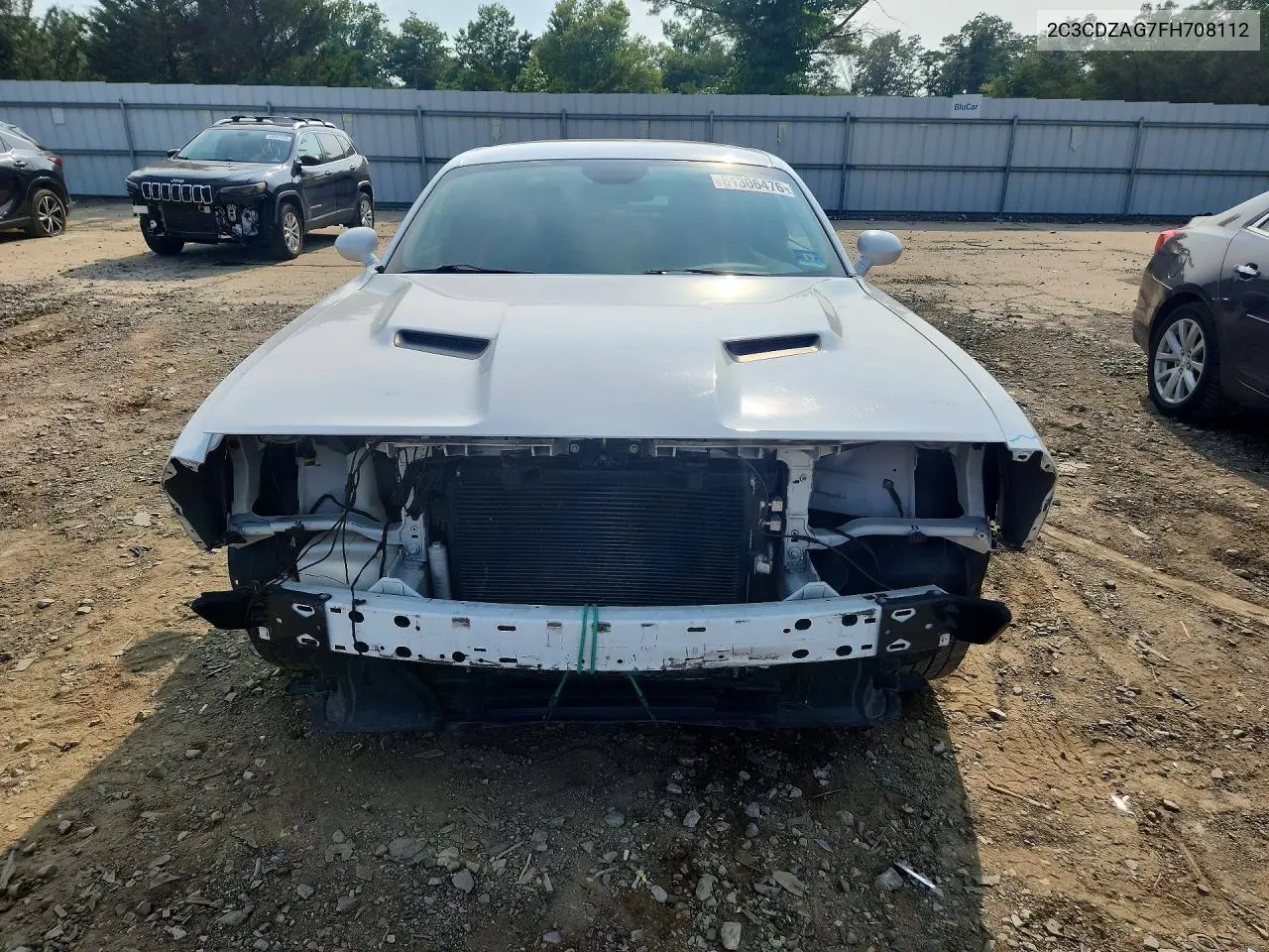 2015 Dodge Challenger Sxt VIN: 2C3CDZAG7FH708112 Lot: 61306476