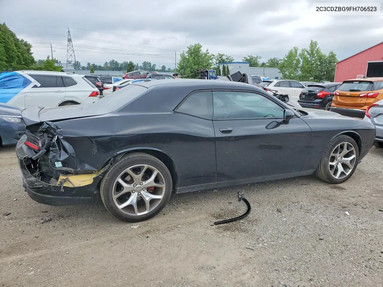 2C3CDZBG9FH706523 2015 Dodge Challenger Sxt Plus